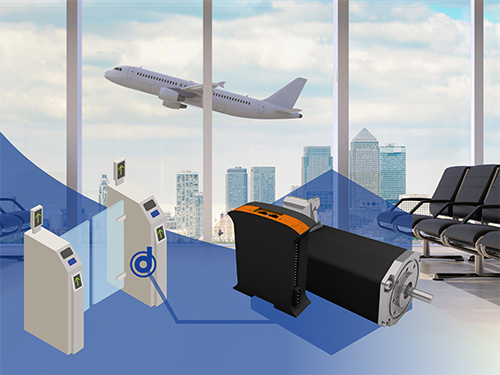 Access Control System with motor